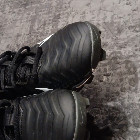 Nike Alpha Menace 2 Shark Size 11 Black/white Football Cleat main image 5